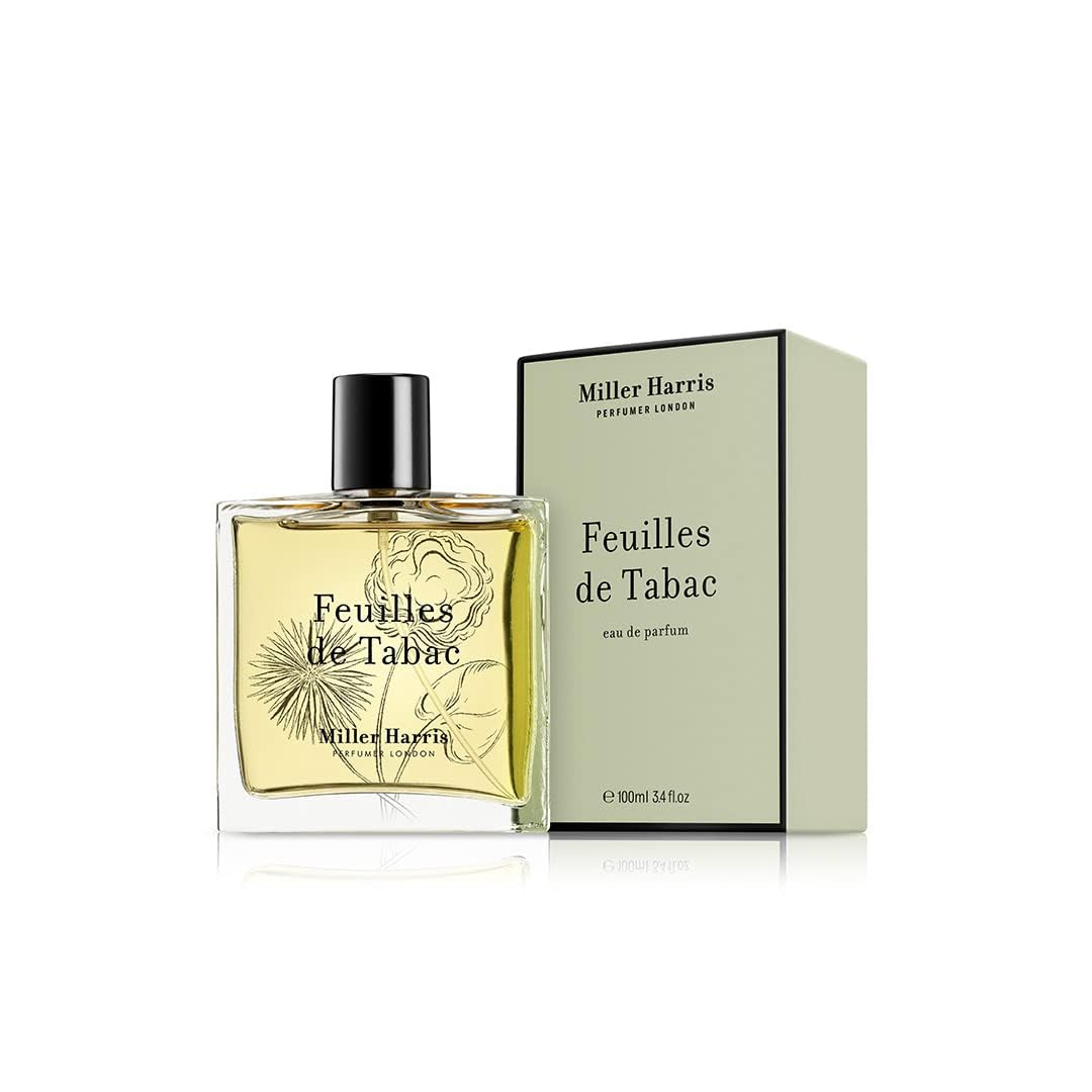 Feuilles de Tabac Eau de Parfum for Men & Women (Unisex) | Spicy Woody Chypre Scent | Natural Raw Materials & Vegan | No Phthalates or Artificial Colours - For Day & Evening Use, 100 ml