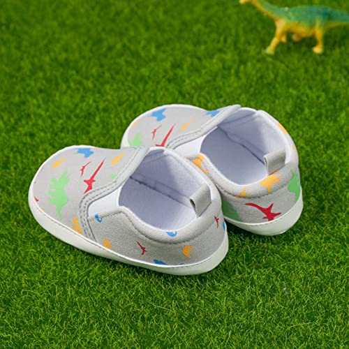 Sapatos para meninos estampados sapatos infantis e crianças pequenas dinossauro sapatos de bebê sapa