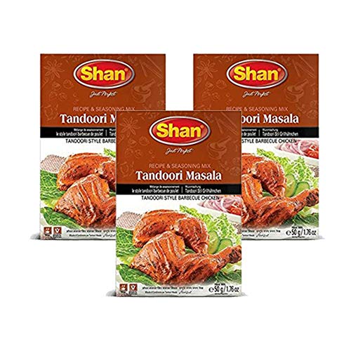 See full amazon price history chart for Shan Hans Tandoori Mix Spice Chicken Masala, 50 g (Set of 3) Shan Hans Tandoori Mix Spice Chicken Masala, 50 g (Set of 3) (B07QPC6MSV) Amazon Price History, Amazon Price Tracker