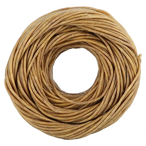 Fdit pabilo para vela 200 pies en rollo de cáñamo y cera