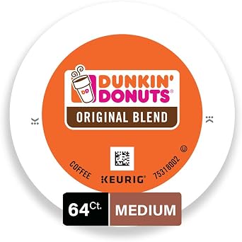 Dunkin Donuts Original Blend Coffee K-Cup Pods
