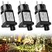 Produktbild 3 Stück 31V EU Stecker 8 Modi Lichterkette Netzteil Adapter mit Timer und Speicherfunktion, IP44 Wasserdicht Transformator, 31V 6W Lichterkette Stecker für Weihnachtsbeleuchtung, Lichterkette LED