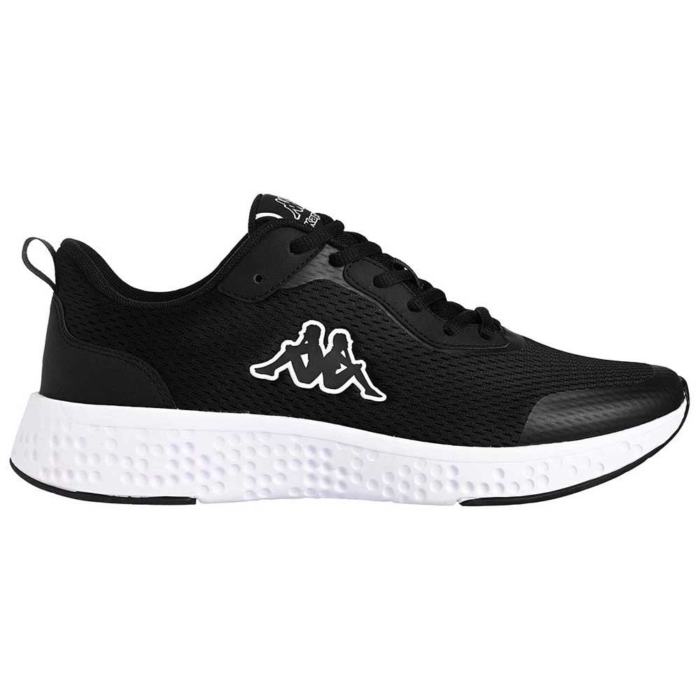 Kappa Unisex Berkat 2 Low-Top Sneakers, Black Blanco, 10 UK