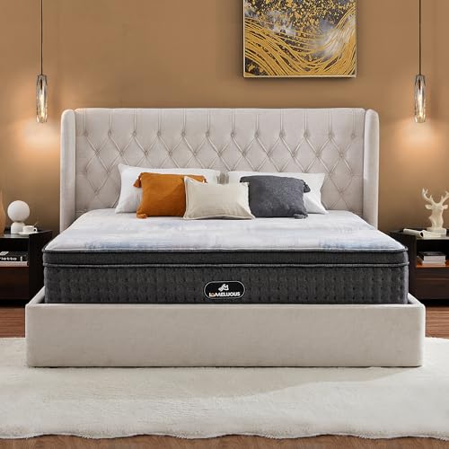 Lomeluous Full Mattress, 14 Inch Hybrid Full Size Mattress with
