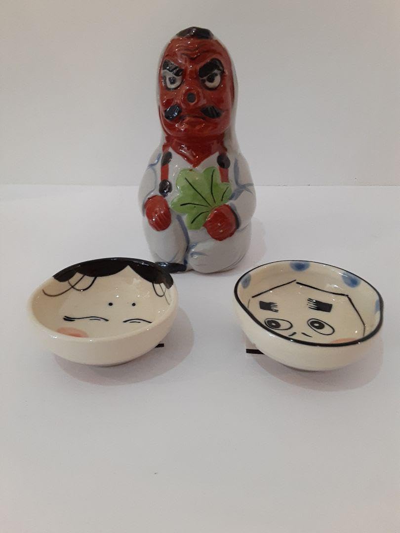 おかめ&ひょっとこ Amazon.co.jp: 天狗 徳利 おかめ、ひょっとこ 盃 セット : おもちゃ