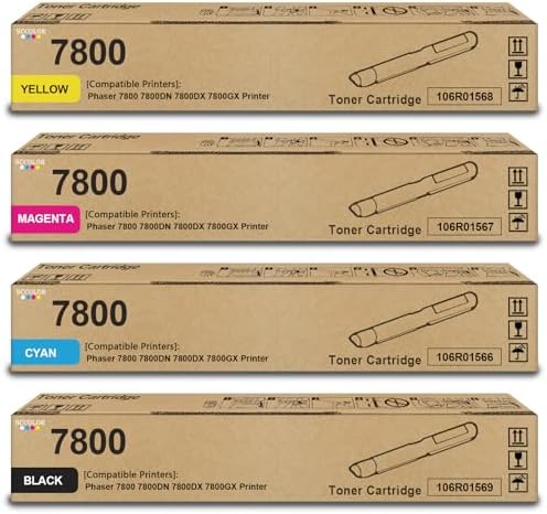 VersaLink C500/C505 Toner Cartridge Set 4-Pack - Compatible Replacement