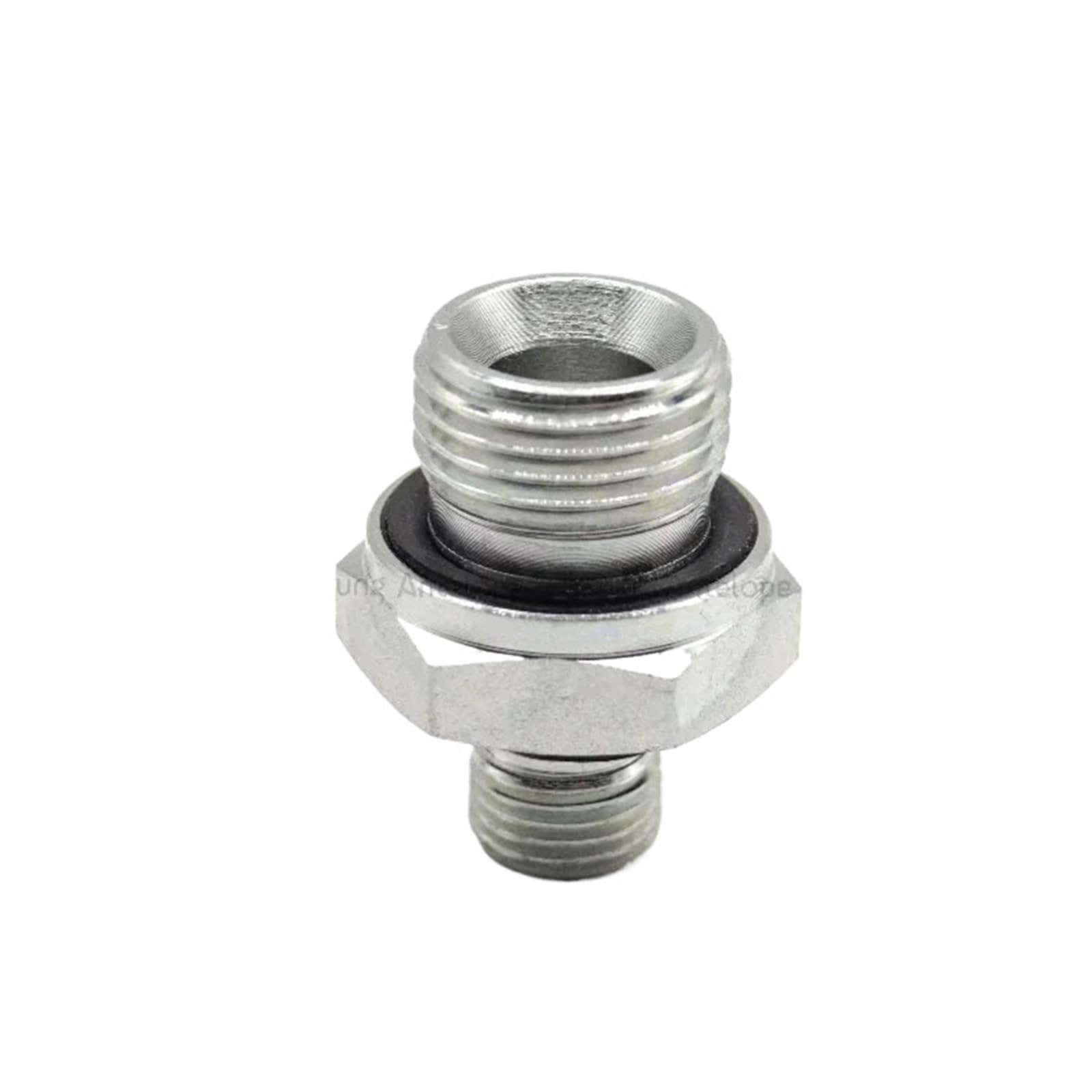 1 Uds juntas de tubos de aceite acero al carbono pulgadas rosca cónica BSPT 1/8 "1/4" 3/8 "1/2" a rosca métrica adaptador de conector de accesorios hidráulicos(1l4-3l8)