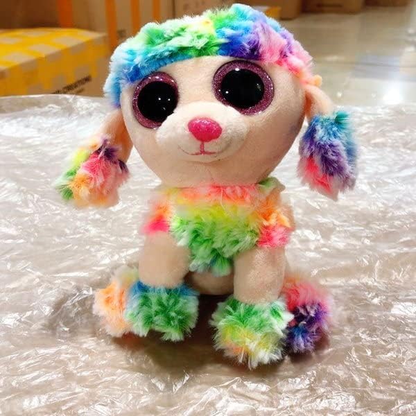 Miniatura 2 de TY 37223 Beanie Boos Regalo de perro de arco iris, pequeño.