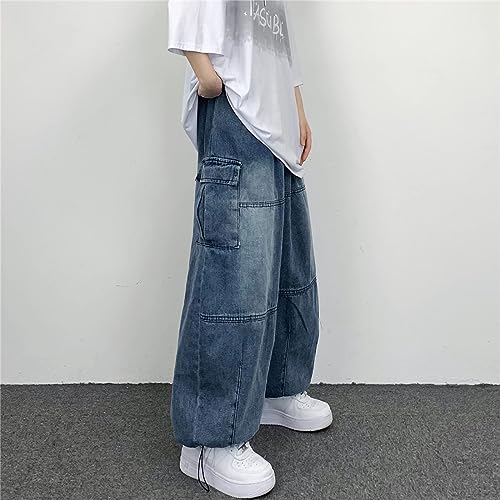 Jeans for Women Baggy Cargo Pants Men Y2K Parachute Pants with Pockets2