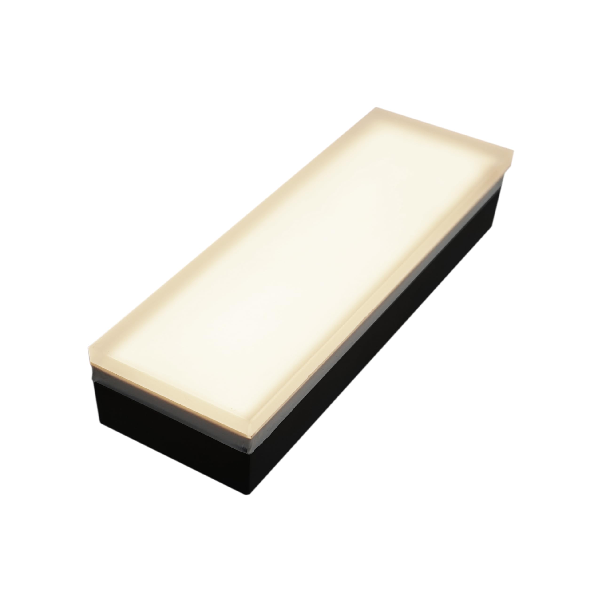 LUMENGY Paver Light 3x8 Inch (2.95x7.87), 2700K Warm White, Glare-Free Brick Lighting for Driveways, Walkways, Pool Decks and Patios, 12V Hardwired, IP67 Waterproof, Drive-Over Rated