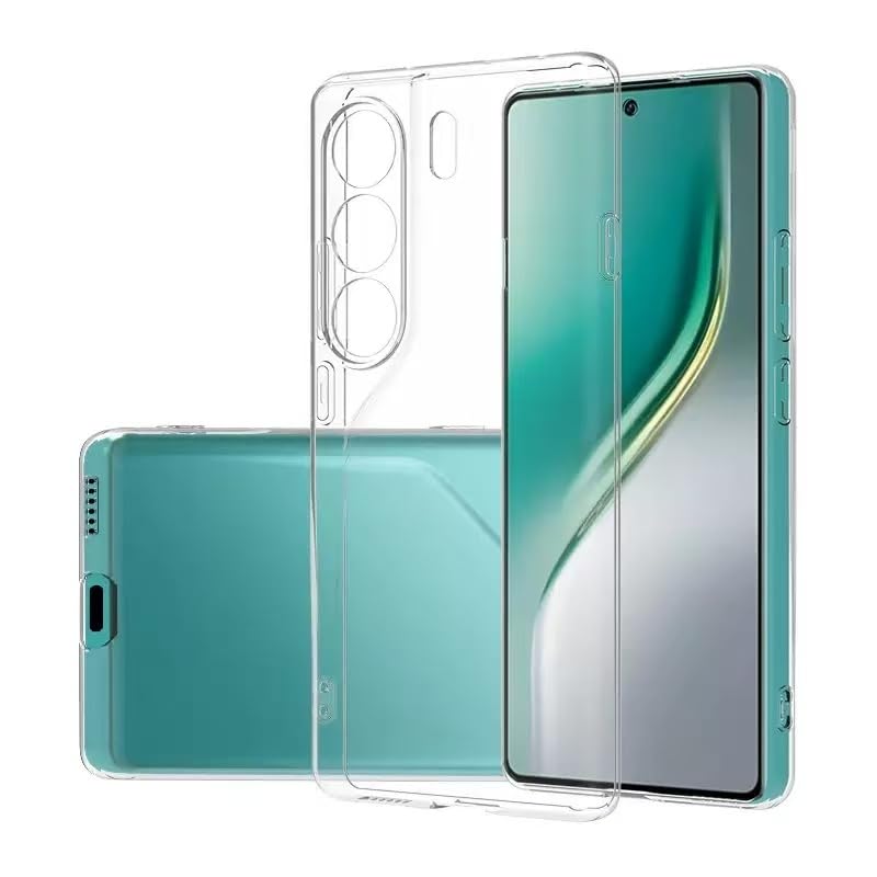 Zore Tecno ile uyumlu Camon 40 Pro Kılıf Zore Süper Silikon Kapak Şeffaf