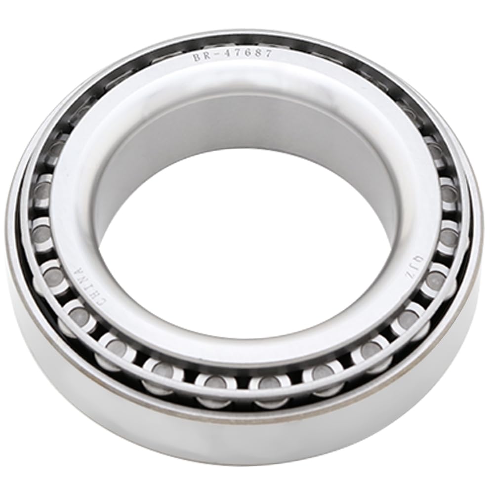 Cone: 47687 Race: 47620 Tapered Roller Bearing 3-1/4" x 5-1/4" x 1-5/16" (ID x OD x W) | 82.55 mm x 133.35 mm x 33.338 mm (ID x OD x W) Wheel, Axle, Transfer Case Output Shaft Bearings