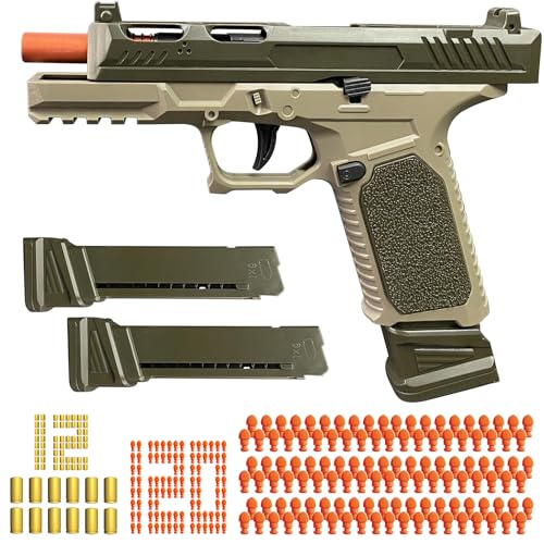Toy Gun, Semi-Automatic Shell Ejecting Toy Gun Pistol Automatic Reloading for Kid, Shooting Games Educational Model Toy Pistol to Cool Toys Gifts for Boys & Girls Ages 6+