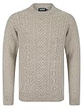 L'encolure ras du cou côtelée classique, ainsi que les poignets et l'ourlet côtelés, assurent un ajustement parfait, rendant ce pull polyvalent idéal pour toute occasion.