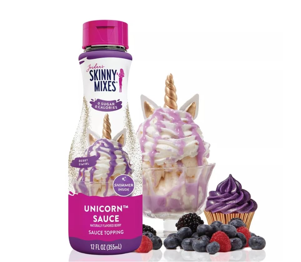 Jordan's Skinny Mixes Sugar Free Sauce Topping, 12 fl oz