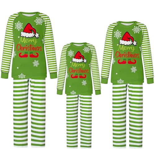 Family Christmas pajamas matching set adult pjs men women couple Comfy sleepwear