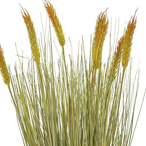 artplants.de Künstliches Weizen Sommer aus 30 Bündeln, 60cm, Ø 20cm - Künstliches Gras - Deko Gras