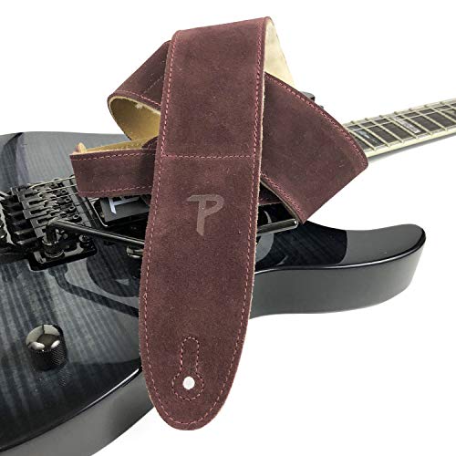 Perri’s Leathers Ltd. – Sangle de Guitare – Longueur Ajustable – Rembourrage en Peau de Mouton – Bordeaux – Fabriquée au… - Les Beatles, Paul McCartney, John Lennon, RIngo Starr, George Harrison Perri's Leathers Ltd. - Sangle de Guitare - Longueur Ajustable - Rembourrage en Peau de Mouton - Bordeaux - Fabriquée au… – Image 4