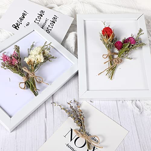 Mini ramos secos flores naturales Gypsophila 20 pcs miniatura 5