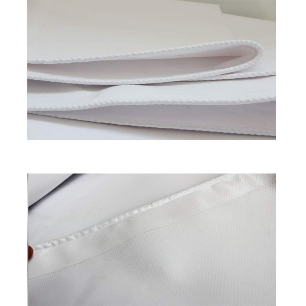 Lonas, área de Sombra para Tienda de campaña Tela Impermeable para Exteriores Lona Protector Solar Impermeable Grueso Tela para toldo de sombrilla 0,5 mm de Espesor 600 g/m2