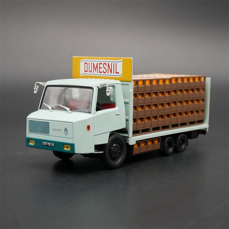 Camion Tekel Berliet IXO 1:43 marron clair - Modèle réduit vintage pré-construit
