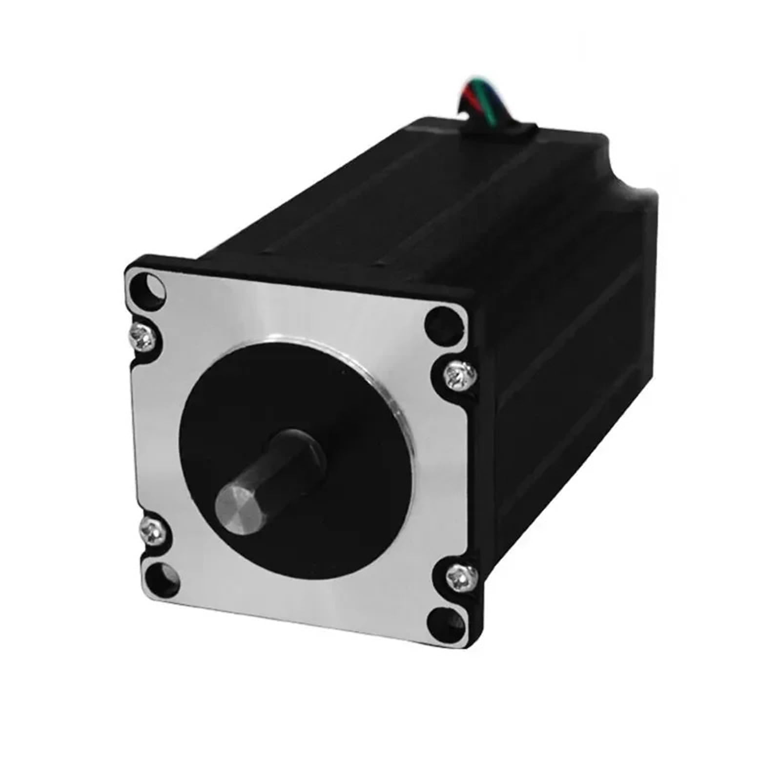 Motor paso a paso Nema 23 bifásico de 57 x 100 mm, 2,5 Nm, con control numérico computarizado, Nema23, eje de 4 hilos y 8 mm de diámetro, for tornos e impresoras 3D.(57HS100 shaft 8mm)