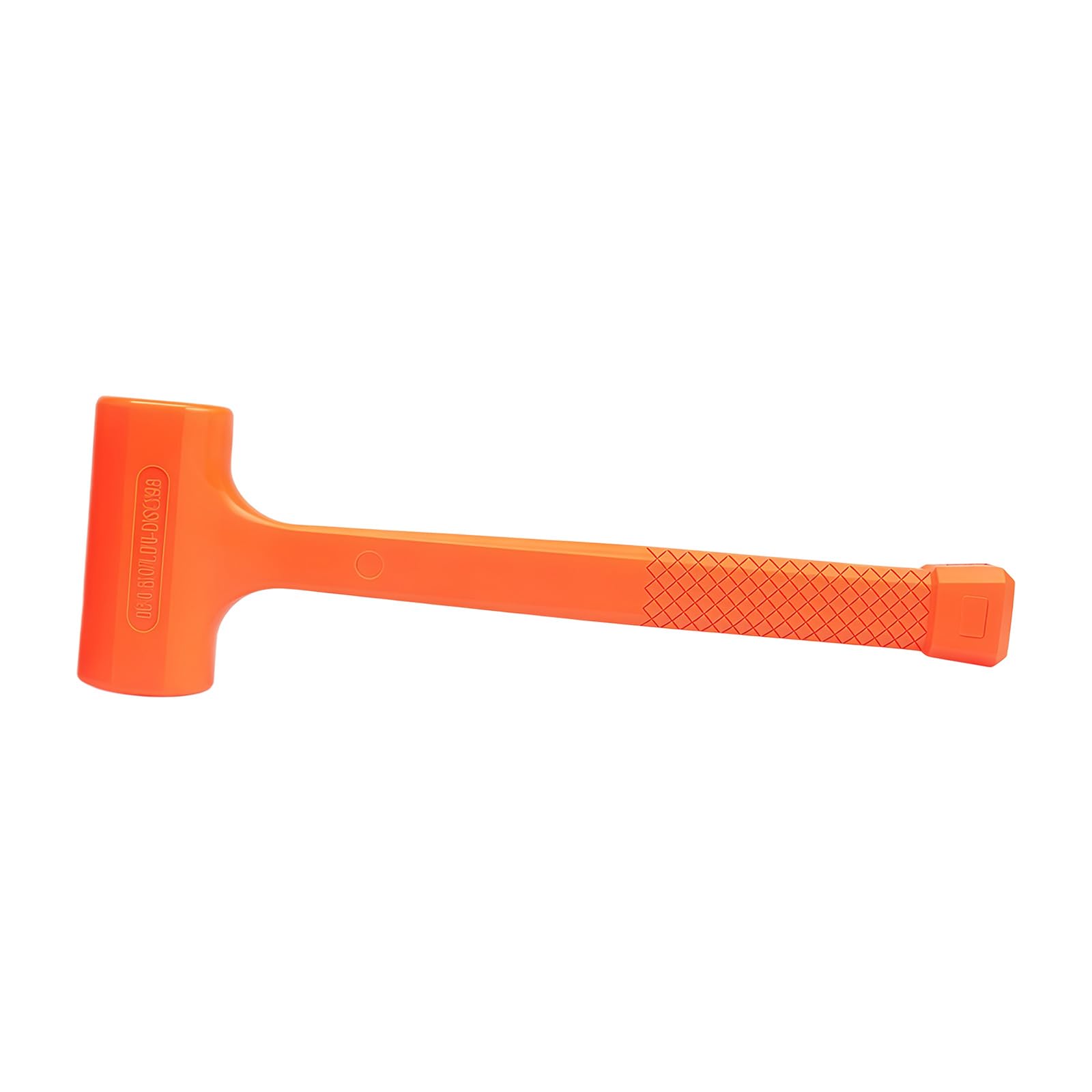 None Rebounding Rubber Hammer with Textured Grip for Mechanics Auto Repair and Woodworking Reduction Striking Professional Ergonomic Rubber Hammer with Shock Absorbing Design for