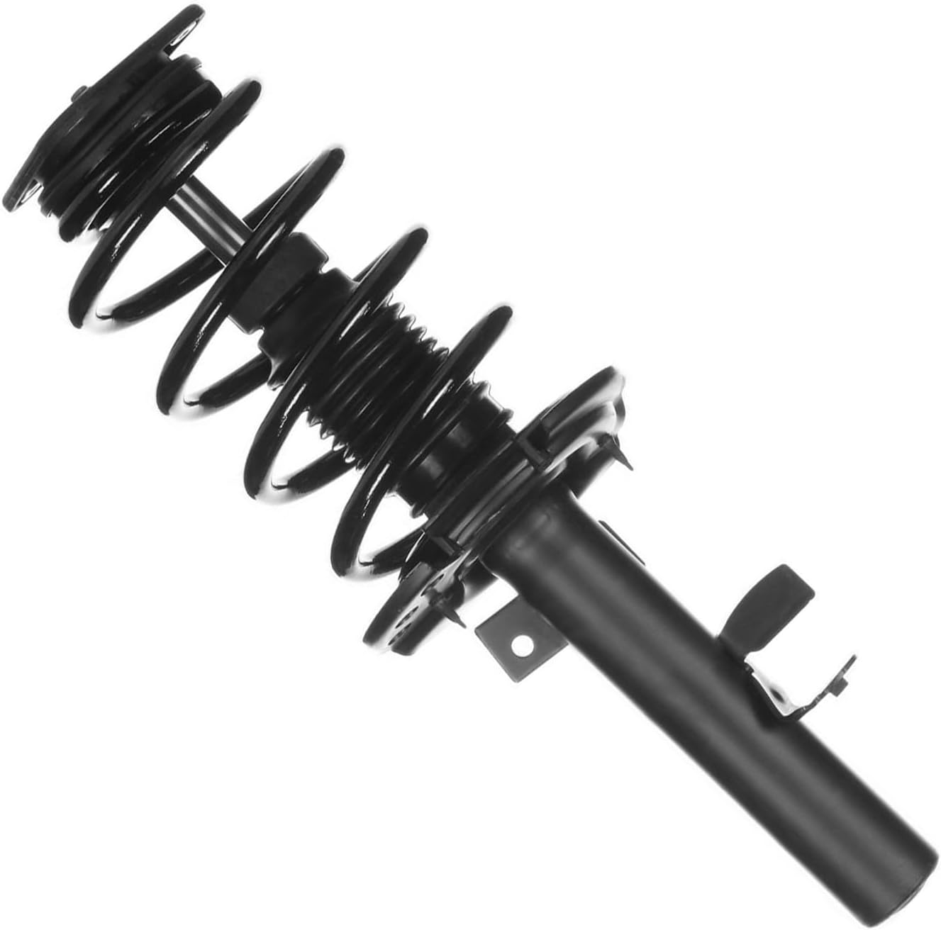 Detroit Axle - Front Right Strut for 2014-2022 Ford Transit Connect Complete Ready Strut w/Coil Spring 2015 2016 2017 2018 2019 2020 2021 Replacement