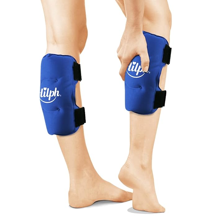 Buy Hilph®Shin Splint Ice Pack 2 Pack, Reusable Cold Compress Gel Ice