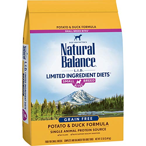 Natural Balance Limited Ingredient Diets Small Breed Dry Dog Food, Potato & Duck, 12 Pounds (Discontinued by Manufacturer)