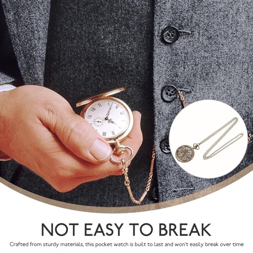 CALLARON Relógio De Bolso Antigo Bronze Mecânico Steampunk Fob Relógio Jóias Mão Vento Relógio De Bo