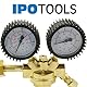 Ipotools Druckminderer Druckregler Stickstoff Druckmanometer Manometer N2
