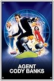 agent cody banks 3 online subtitrat  YRENBIYYONZ Agent Cody Banks (2003) Filmplakette, Metall-Blechschild, 20,3 x 30,5 cm, Vintage-Retro-Wanddekoration
