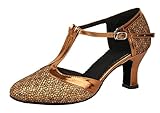 Shiny glitter upper prom shoes