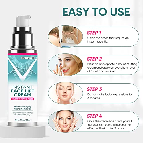 Tomengbeiaabbcc Instant Face Lift Cream, Neck, Eye Anti-Aging Serum For Smoothing Fine Lines thumb #4