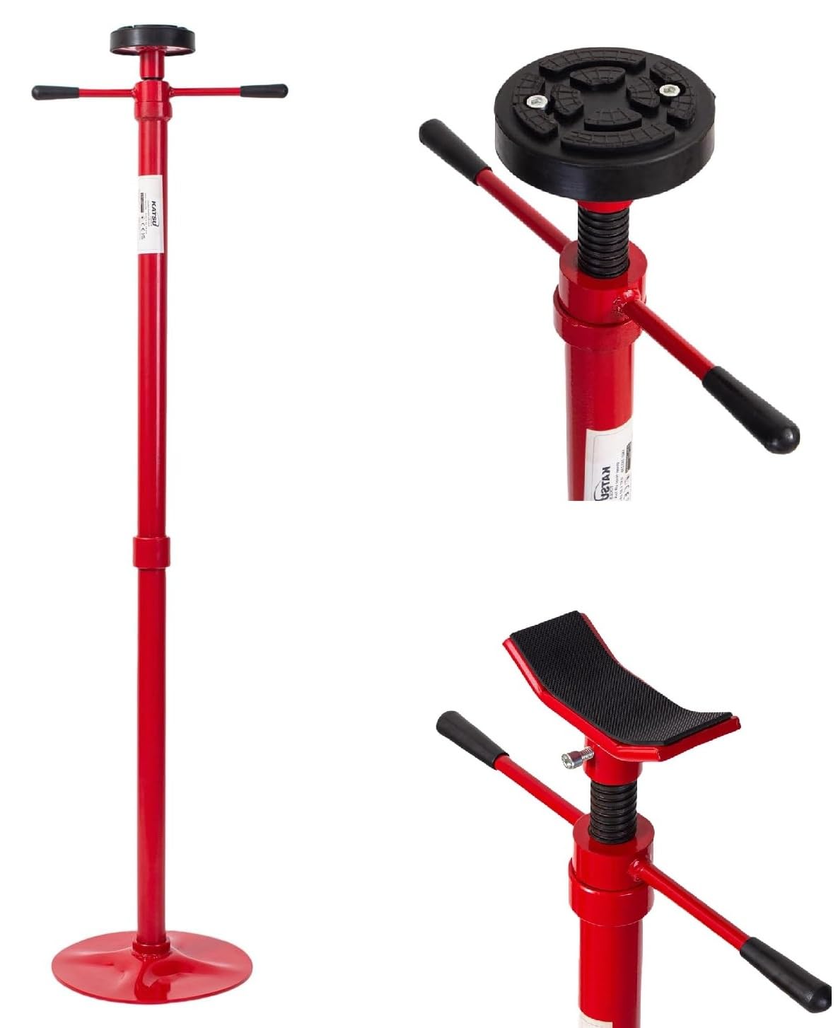 KATSU Underhoist Soporte, Soporte de Elevación para Debajo del Vehículo de 0.5 Toneladas, Soportes de Elevación de Motor de hasta 1900 mm, para Reparación de Vehículos y Automóviles