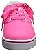 Heelys unisex-child Launch Skate Shoe, Neon Pink/White, 3 M US Little Kid