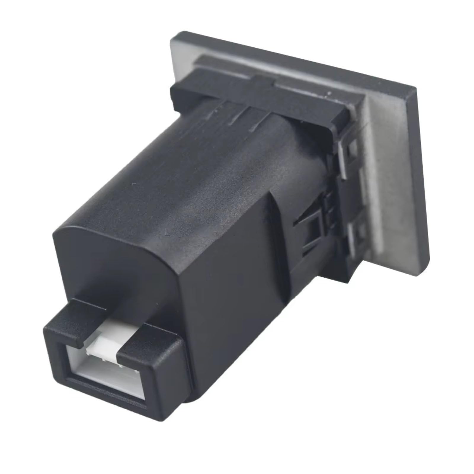 Porta USB Center Compatibile Con Ford Per Focus 2 Per Mk2 2009-2011 12V 24V Auto Convertita Adattatore Carico Del Veicolo Interfaccia Presa Flash Adattatore Presa USB(Silver)