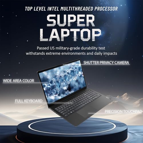 Lenovo New V15 Business Laptop 2025/2026 Edition, 15.6" FHD Display, Intel High-Performance CPU, 16GB RAM, 1TB SSD, Windows 11 with Microsoft Office, Ultra-Quiet Design, Long Battery Life. WOWPC - Image 4