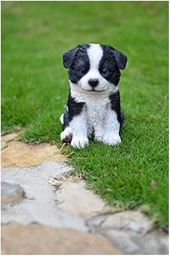 Miniatura 2 de hi-line regalo Ltd sentado Border Collie Puppy, 675"