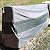 Sunnydaze Log Rack Cover - Gray with Green Stripe - 300D Polyester with PVC Backing - Heavy Duty Outdoor Accessory for Patio, Deck and Backyard - 5-Foot