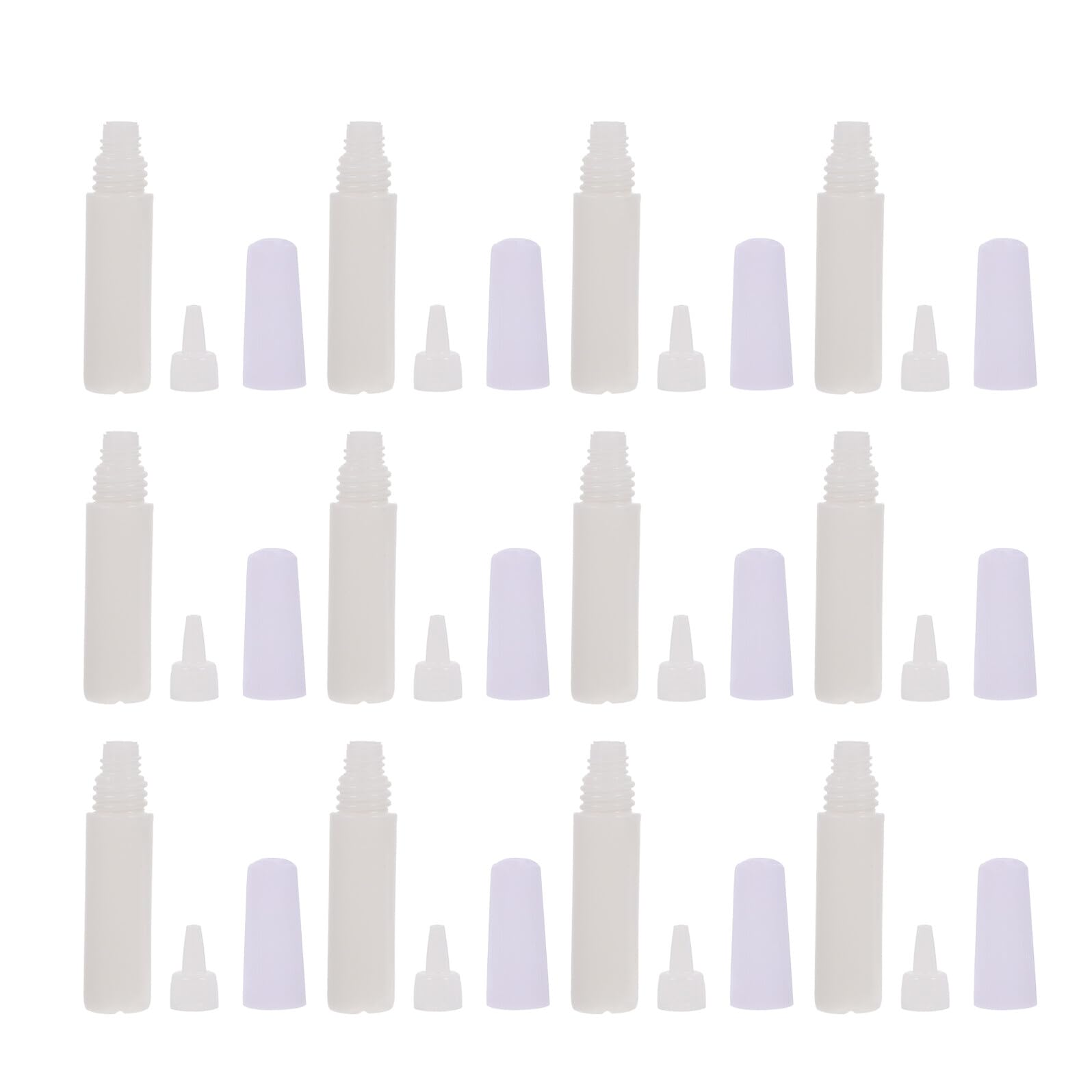 Pegamento Líquido Multifunción 6 Ml, 50 Piezas Solubles en Agua para Manualidades Diy, Pegamentos para Tela y Adhesivos Artesanales Resistentes al Agua