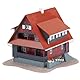 Faller 130587 Fachwerkhaus mit Brunnen, One Size, Grau und Rot, Weiss/Opulenter Garten