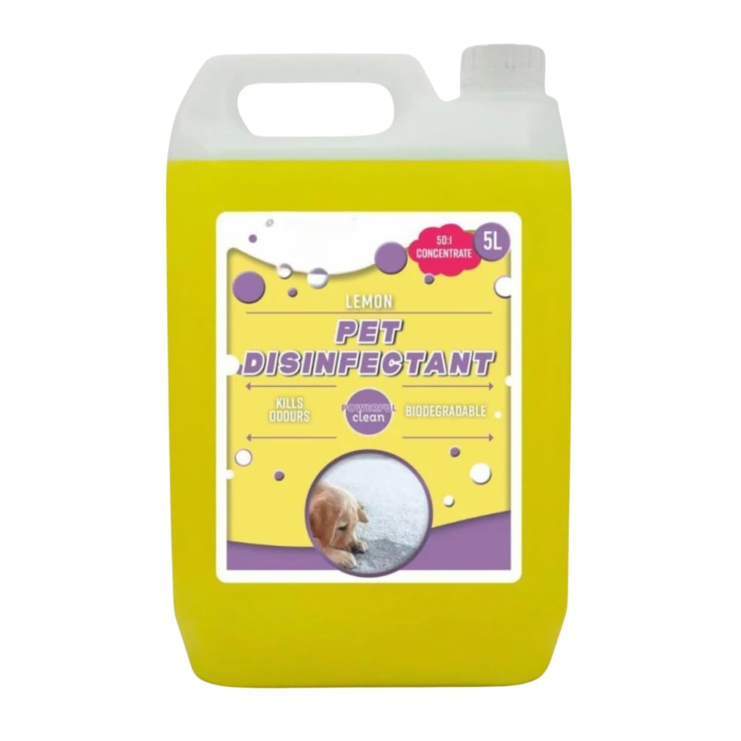 Dunnet Tools 5L Pet Stain And Odour Remover Disinfectant Floor Cleaner Safe For Pets Lemon Scented Pet Odour Eliminator Kennel Disinfectant And Deodoriser Floor Cleaner Liquid
