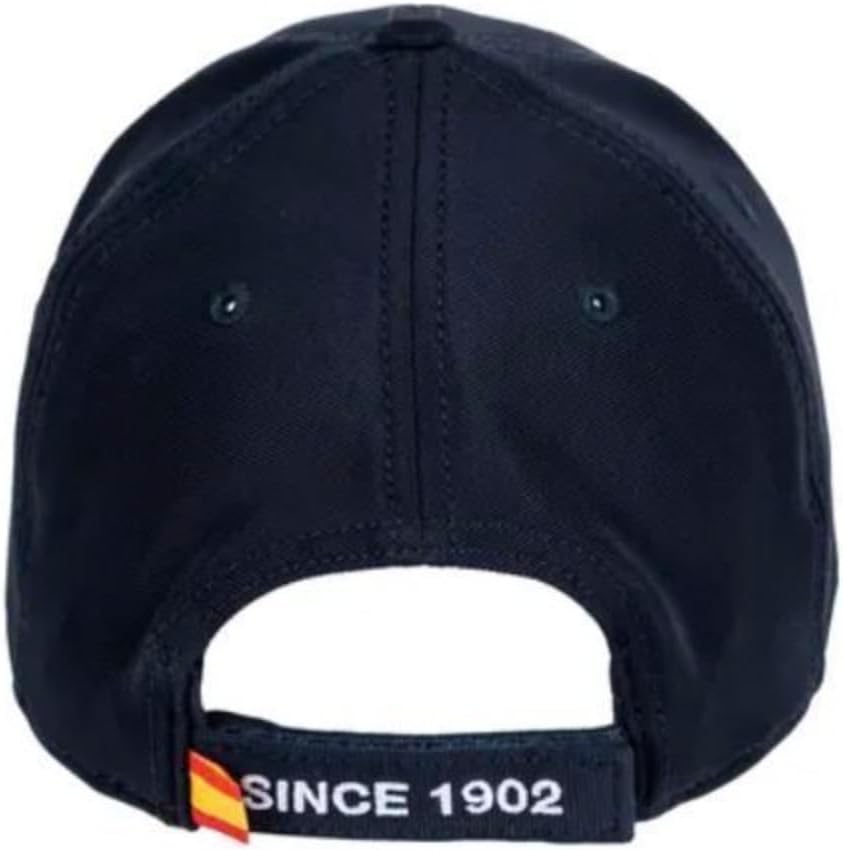 Real Madrid Cap, Navy - White Colors. Soccer Cap for Adults. Real Madrid Caps. Officially Licensed Real Madrid Adjustable Caps. RM hat.