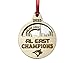 2025 AL Champs • Toronto Baseball Championship Inspired Engraved Birch Wood Holiday Ornament • Rustic Handmade Seasonal Décor • Unique Sports Fan Christmas Keepsake Gift • BFCM 25