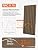 Upick Acoustic Wood Slat Wall Panels 24" x 12" Dark Walnut for Interior Decor - Sound Absorbing Accent Wall, Easy DIY Install, 6 Pack