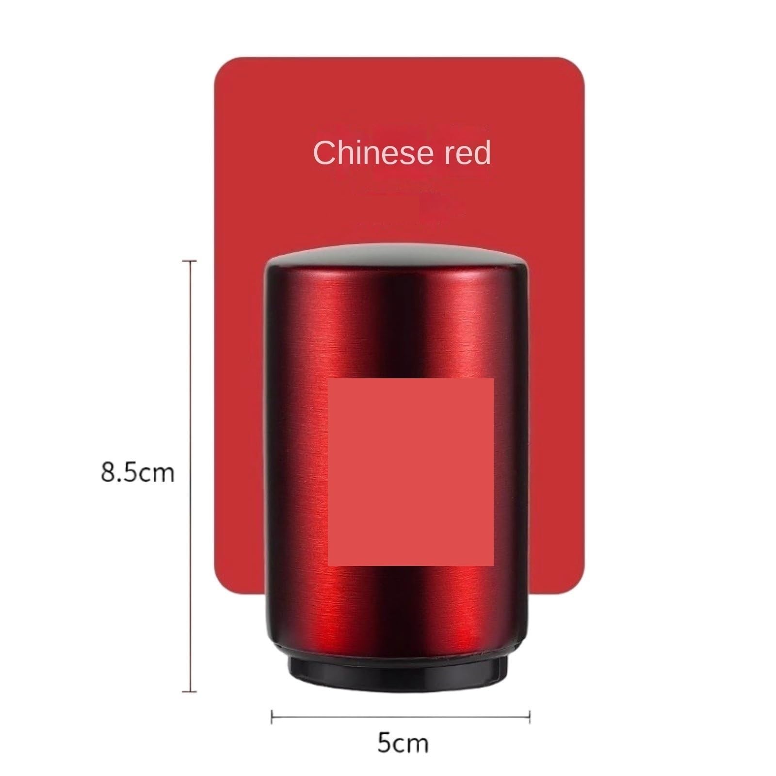 Flaschenöffner Für Küche Bierflaschenöffner Mit Druckmechanismus, Automatischer Edelstahl, Bar-Partyzubehör Bar Camping(Rood)