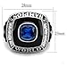 YVO Custom Championship Ring - Football, Basketball, Baseball, Hockey, Esports - Fantasy, Rec League, High School, College - Size 12