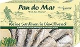 Pan do Mar Kleine Sardinen in Bio-Olivenöl (6 x 120 gr)